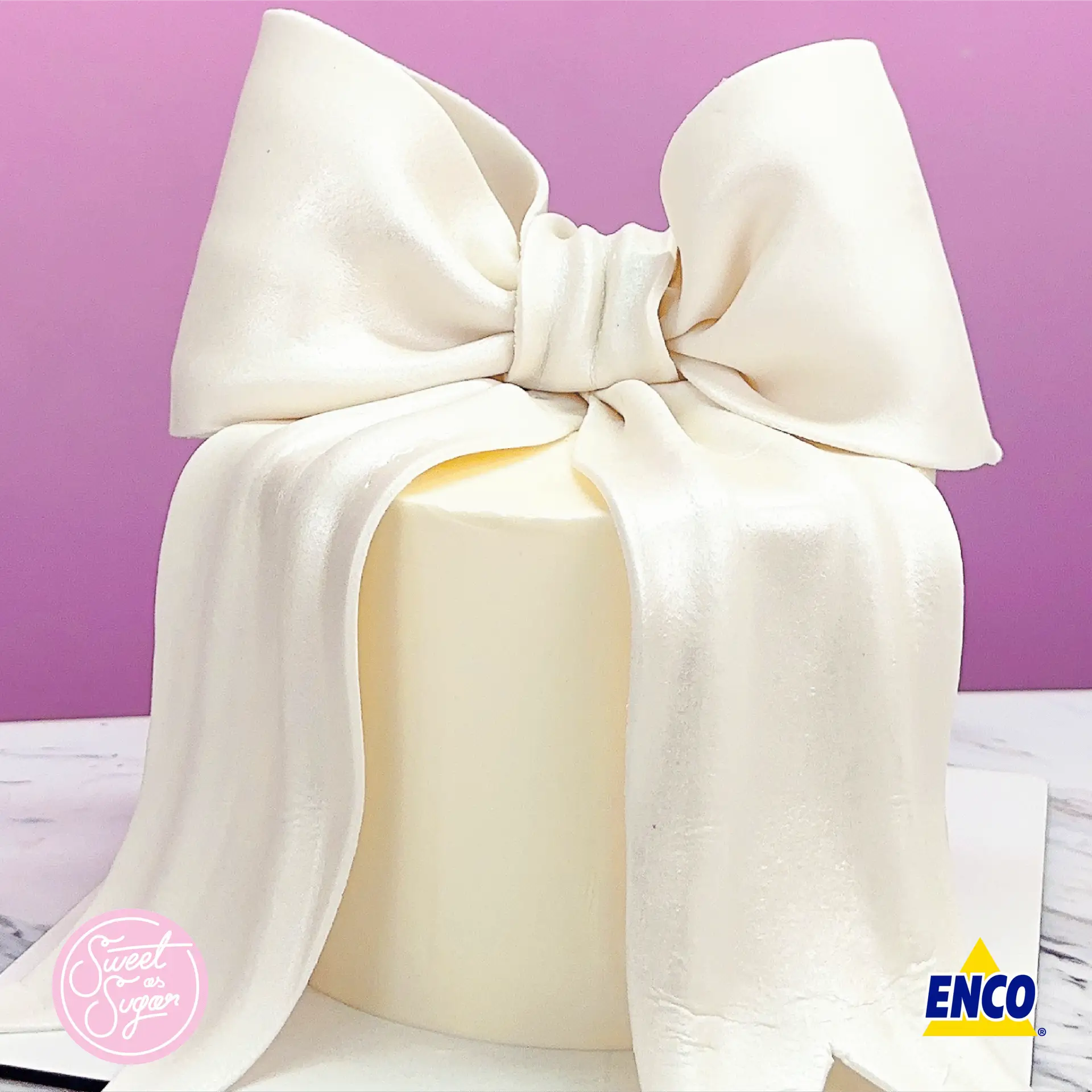 Pastel Moño Sweetassugar